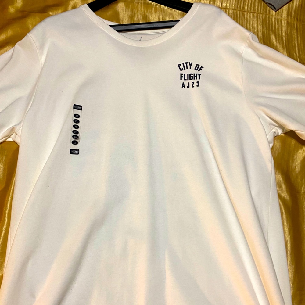 City of Flight Jordan White Tee